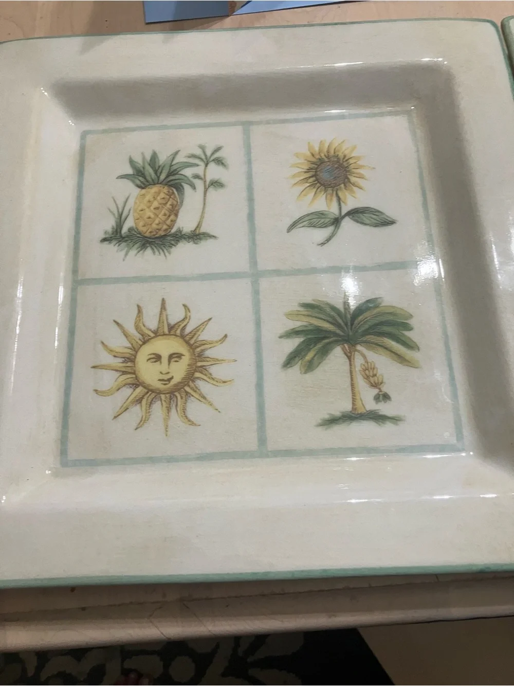 A Pair of Williams Sonoma Square Serving Platters